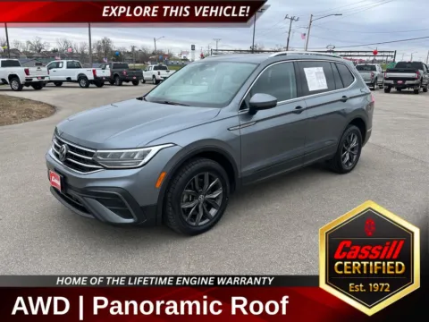 Gray 2022 Volkswagen Tiguan 2.0T SE for sale in Cedar Rapids, IA