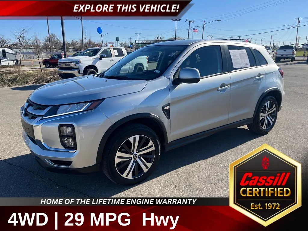 Silver 2025 Mitsubishi Outlander Sport 2.0 SE for sale in Cedar Rapids, IA