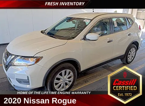 White 2020 Nissan Rogue S for sale in Cedar Rapids, IA