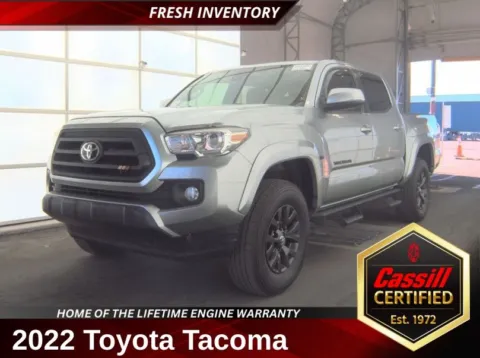 Silver 2022 Toyota Tacoma SR5 for sale in Cedar Rapids, IA