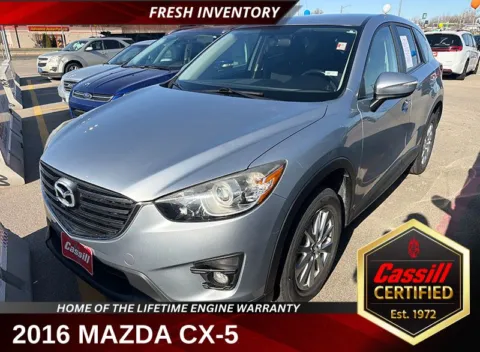 Silver 2016 Mazda CX-5 Touring for sale in Cedar Rapids, IA