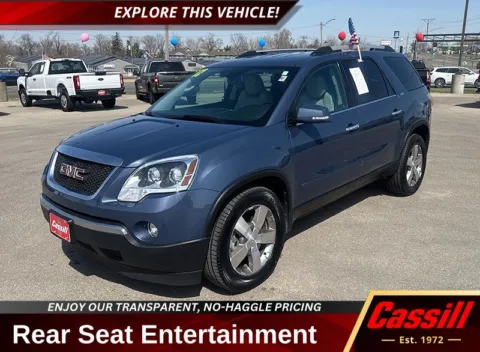 Blue 2012 GMC Acadia SLT-1 for sale in Cedar Rapids, IA