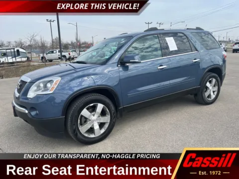 Blue 2012 GMC Acadia SLT-1 for sale in Cedar Rapids, IA