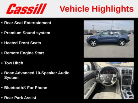 More photos of 2012 GMC Acadia SLT-1 at Cassill Motors, IA