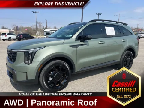 Green 2025 Kia Sorento X-Line SX for sale in Cedar Rapids, IA