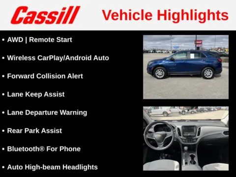 More photos of 2023 Chevrolet Equinox LS at Cassill Motors, IA