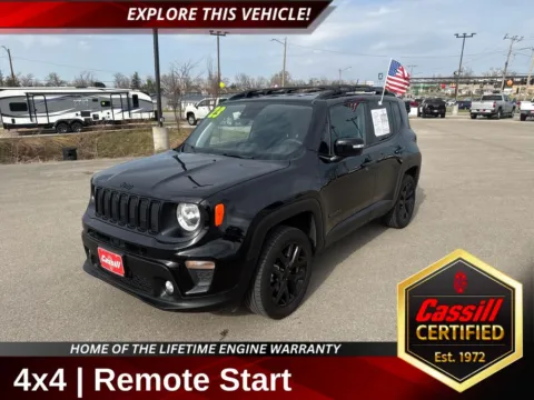 Black 2023 Jeep Renegade Altitude for sale in Cedar Rapids, IA