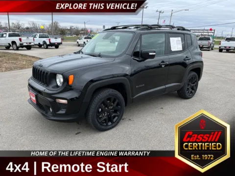 Black 2023 Jeep Renegade Altitude for sale in Cedar Rapids, IA