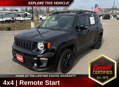 Black 2023 Jeep Renegade Altitude for sale in Cedar Rapids, IA