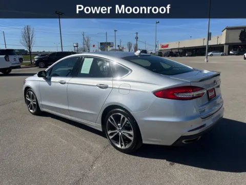 Another view of 2019 Ford Fusion Titanium for sale in Cedar Rapids, IA at Cassill Motors