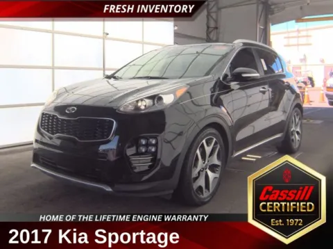 Black 2017 Kia Sportage SX for sale in Cedar Rapids, IA