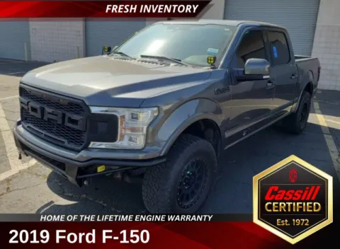 Gray 2019 Ford F-150 Lariat for sale in Cedar Rapids, IA