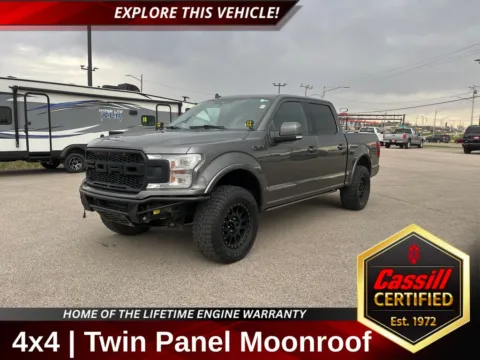 Gray 2019 Ford F-150 Lariat for sale in Cedar Rapids, IA