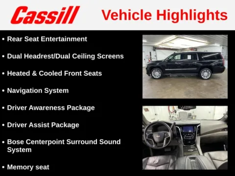 More photos of 2015 Cadillac Escalade ESV Platinum Edition at Cassill Motors, IA