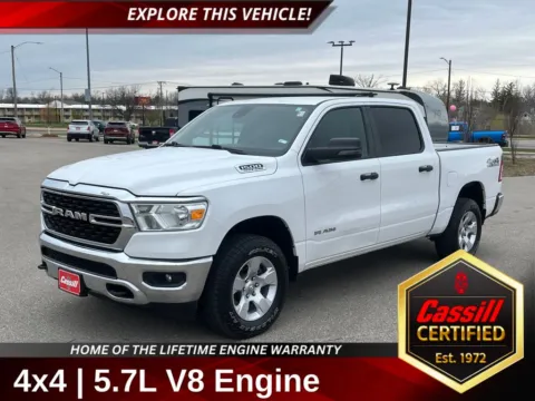 White 2023 Ram 1500 Big Horn/Lone Star for sale in Cedar Rapids, IA