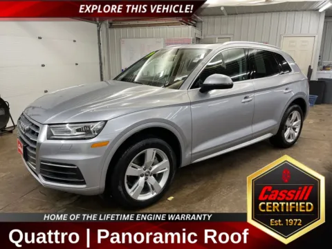 Silver 2019 Audi Q5 2.0T Premium for sale in Cedar Rapids, IA