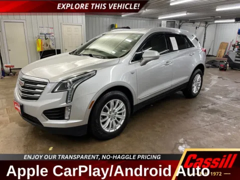 Silver 2017 Cadillac XT5 for sale in Cedar Rapids, IA