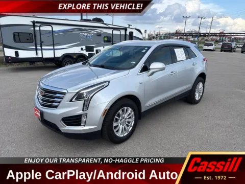 Silver 2017 Cadillac XT5 for sale in Cedar Rapids, IA