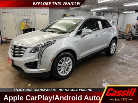 Silver 2017 Cadillac XT5 for sale in Cedar Rapids, IA