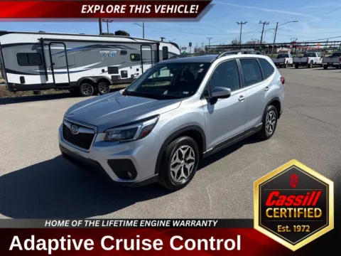 Silver 2021 Subaru Forester Premium for sale in Cedar Rapids, IA
