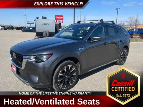 Gray 2024 Mazda CX-90 PHEV Premium Plus for sale in Cedar Rapids, IA