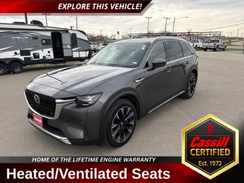 Gray 2024 Mazda CX-90 PHEV Premium Plus for sale in Cedar Rapids, IA