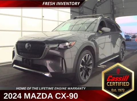 Gray 2024 Mazda CX-90 PHEV Premium Plus for sale in Cedar Rapids, IA