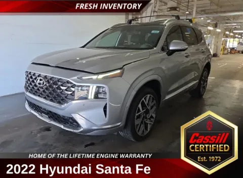 Silver 2022 Hyundai Santa Fe Calligraphy for sale in Cedar Rapids, IA