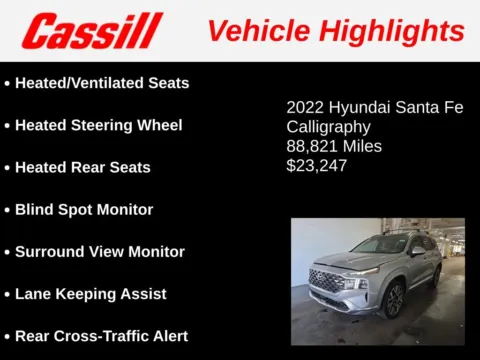 More photos of 2022 Hyundai Santa Fe Calligraphy at Cassill Motors, IA