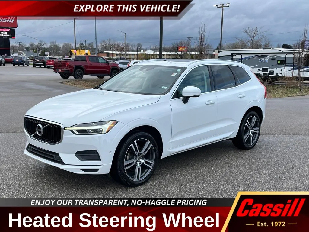White 2019 Volvo XC60 T5 Momentum for sale in Cedar Rapids, IA