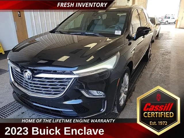Black 2023 Buick Enclave Essence for sale in Cedar Rapids, IA
