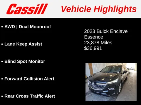Another view of 2023 Buick Enclave Essence for sale in Cedar Rapids, IA at Cassill Motors