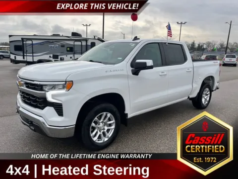 White 2023 Chevrolet Silverado 1500 LT for sale in Cedar Rapids, IA