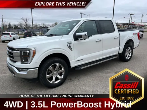 White 2021 Ford F-150 Lariat for sale in Cedar Rapids, IA