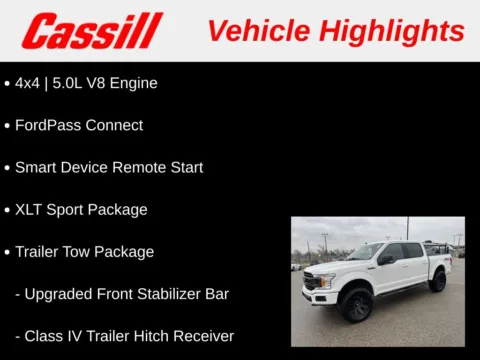 Another view of 2019 Ford F-150 XLT for sale in Cedar Rapids, IA at Cassill Motors