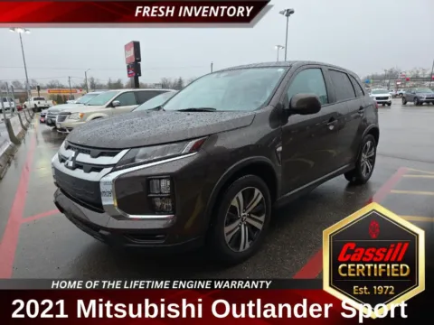 Black 2021 Mitsubishi Outlander Sport 2.0 ES for sale in Cedar Rapids, IA