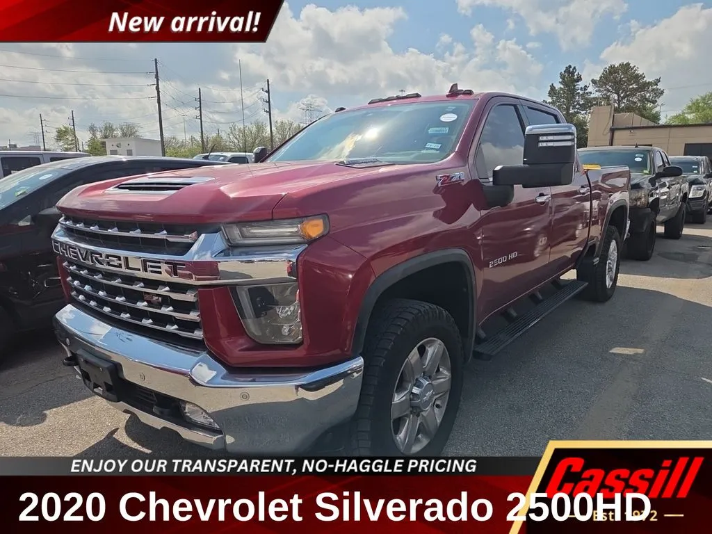 Red 2020 Chevrolet Silverado 2500HD LTZ for sale in Cedar Rapids, IA