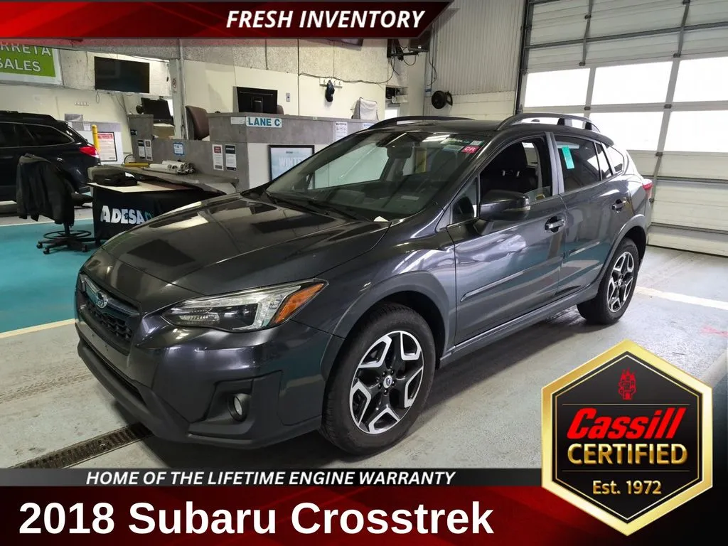 Gray 2018 Subaru Crosstrek 2.0i Limited for sale in Cedar Rapids, IA