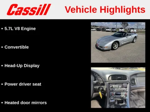 More photos of 2001 Chevrolet Corvette at Cassill Motors, IA