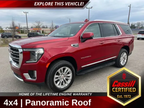 Red 2021 GMC Yukon SLT for sale in Cedar Rapids, IA