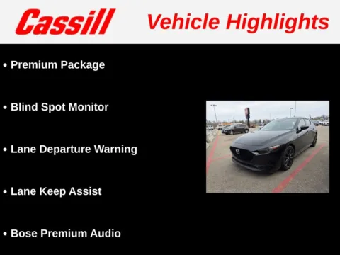 Another view of 2022 Mazda Mazda3 Premium for sale in Cedar Rapids, IA at Cassill Motors