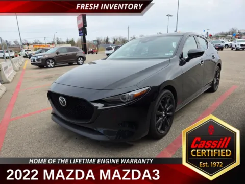 Black 2022 Mazda Mazda3 Premium for sale in Cedar Rapids, IA
