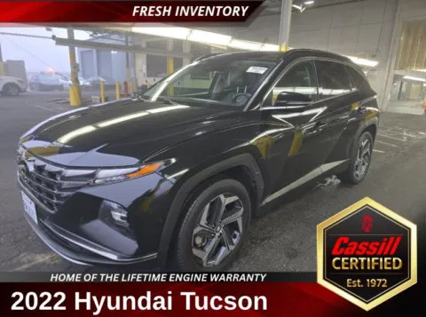 Black 2022 Hyundai Tucson Hybrid Limited for sale in Cedar Rapids, IA