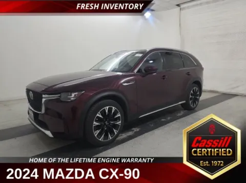 Red 2024 Mazda CX-90 PHEV Premium for sale in Cedar Rapids, IA