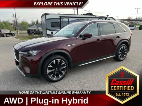 Red 2024 Mazda CX-90 PHEV Premium for sale in Cedar Rapids, IA
