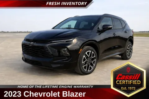 Black 2023 Chevrolet Blazer RS for sale in Cedar Rapids, IA