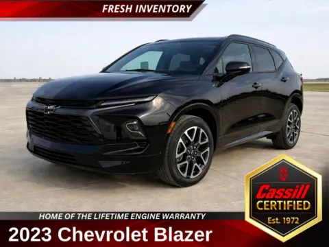Black 2023 Chevrolet Blazer RS for sale in Cedar Rapids, IA
