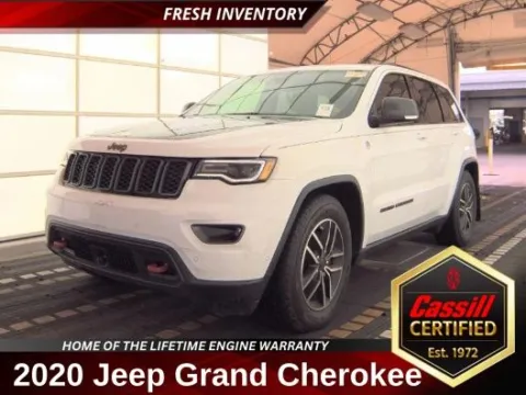 White 2020 Jeep Grand Cherokee Trailhawk for sale in Cedar Rapids, IA