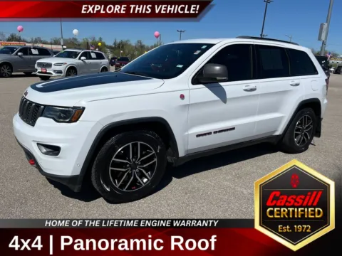 White 2020 Jeep Grand Cherokee Trailhawk for sale in Cedar Rapids, IA