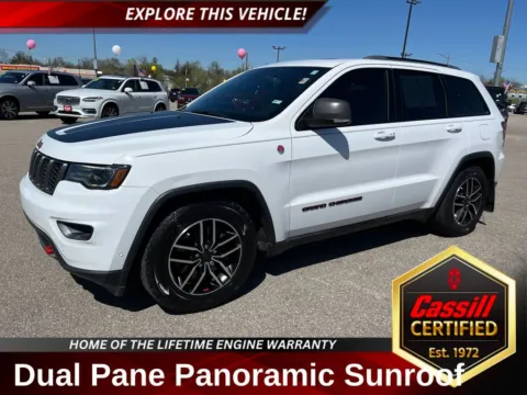 White 2020 Jeep Grand Cherokee Trailhawk for sale in Cedar Rapids, IA